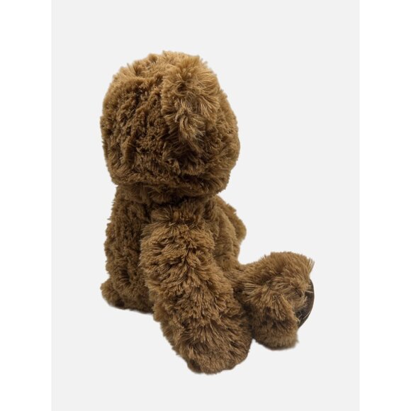 Aurora World  Brown 10" Bear Coco 2018 Red Bow Black Glass Eyes Brown Nose - Picture 5 of 8